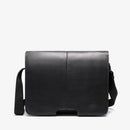 Pasta Masculina em couro Preto - Longfield