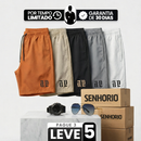 [Leve 5, Pague Só 3] Bermuda Titan Masculina em Poliamida e Microfibra Resistente de Secagem Rápida com Cós Elástico + BRINDES