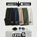 [Leve 5, Pague Só 3] Bermuda Titan Masculina em Poliamida e Microfibra Resistente de Secagem Rápida com Cós Elástico + BRINDES