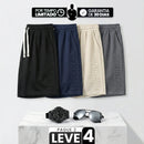 [Leve 4, Pague 2] Bermuda Alpha Masculina em Poliéster Microperfurado e Malha Respirável com Logo Lateral em Relevo 3D + BRINDES