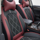 Capa Completa Dominus Automotiva Térmica em Couro Legítimo, Seda Gelada e Malha Extra Forte com Espuma de Memória + Tapete e Capa de Volante GRÁTIS