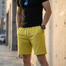 [Leve 4, Pague 2] Bermuda Alpha Masculina em Poliéster Microperfurado e Malha Respirável com Logo Lateral em Relevo 3D + BRINDES