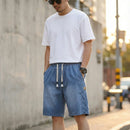 [Leve 4, Pague Só 2!] Bermuda Jeans Knox Masculina em Sarja de Algodão e Poliéster com Cós Elástico + BRINDES