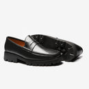 Loafer Casual Tratorado Preto - Oliver