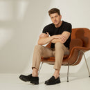 Loafer Casual Tratorado Preto - Oliver